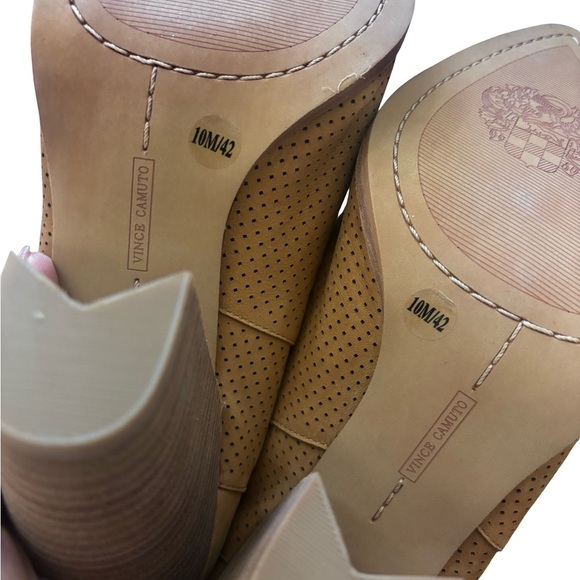 Vince Camuto Levana Tan Women's Ankle Boots Sz 10 - Picture 6 of 12